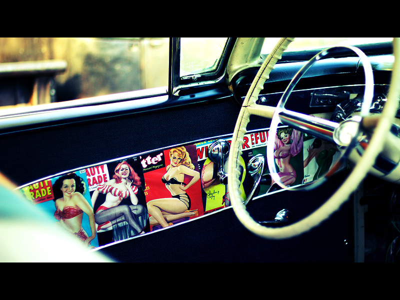 Illustration for article titled Girls and Cars (NSFW-ish?)